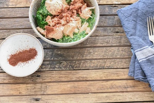 Easy green smoothie bowl 