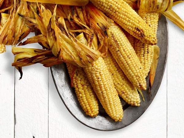 Easy grilled corn 
