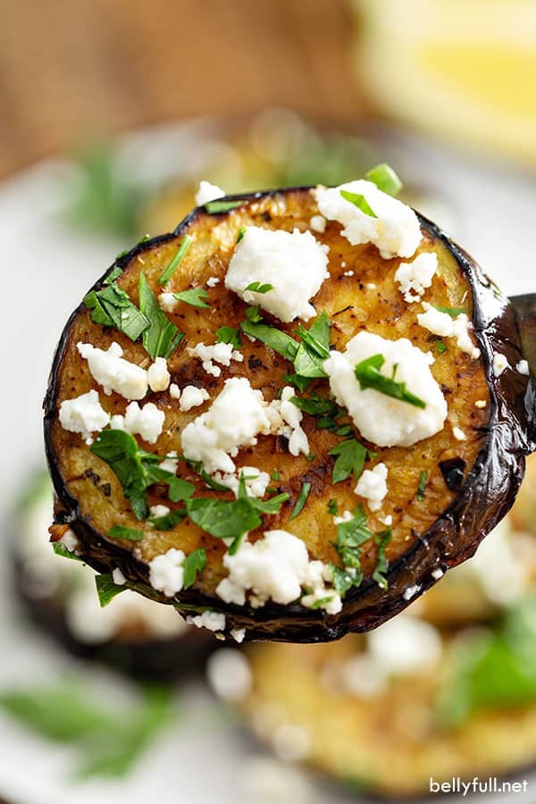 Easy grilled eggplant
