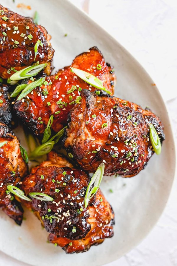 Easy grilled gochujang chicken thighs