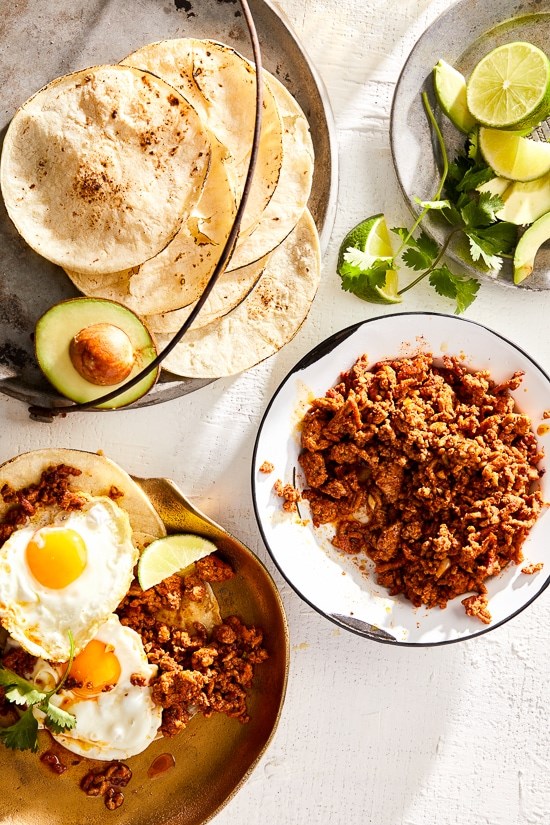 Easy healthy turkey chorizo