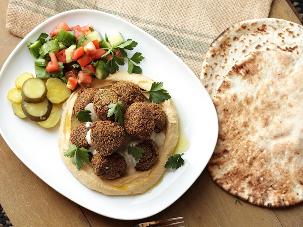 Easy, herb-packed falafel