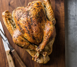 Easy herb-roasted turkey with gravy