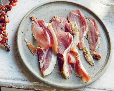 Easy home-cured ham