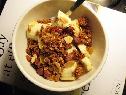 Easy homemade granola
