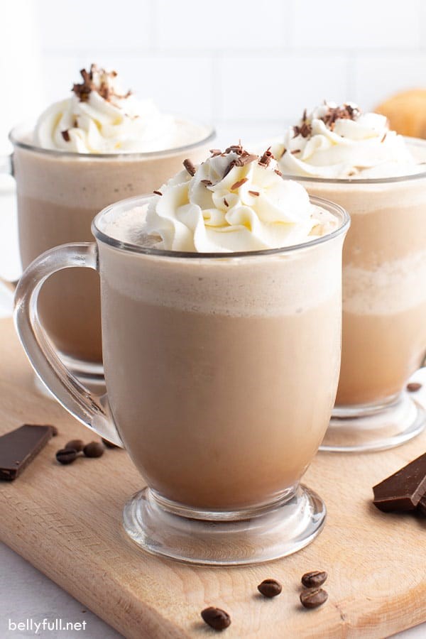 Easy homemade mocha frappuccino (Starbucks copycat)
