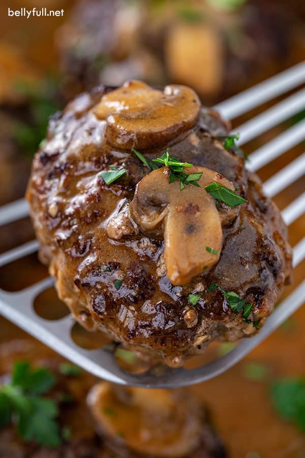 Easy homemade Salisbury steak