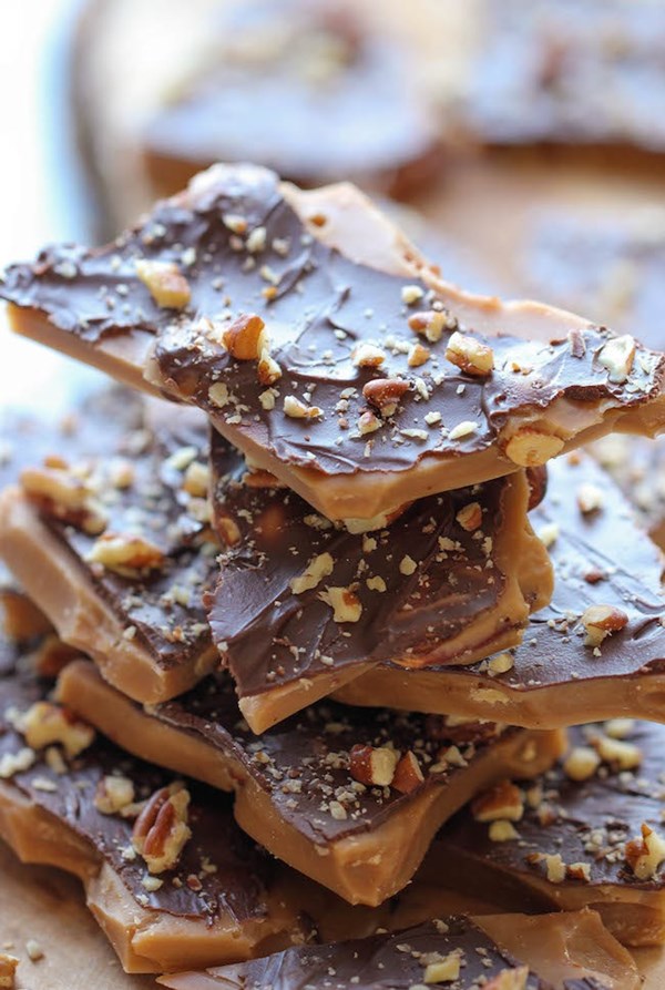 Easy homemade toffee