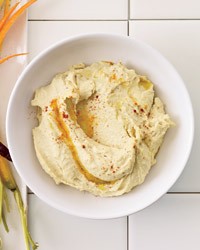 Easy hummus with tahini