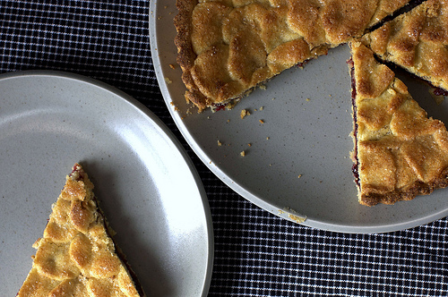 Easy jam tart