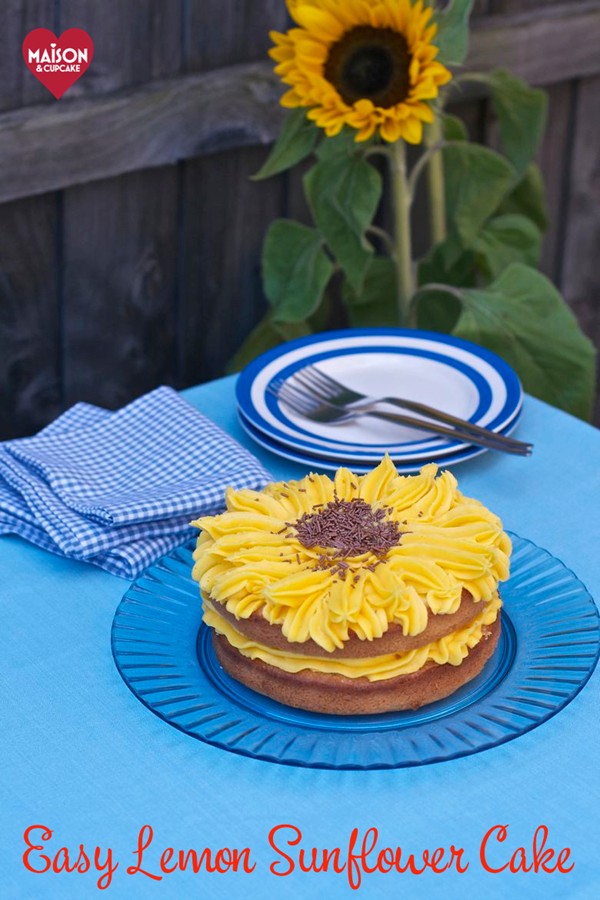 Easy Lemon Sunflower Cake Recipe Eat Your Books