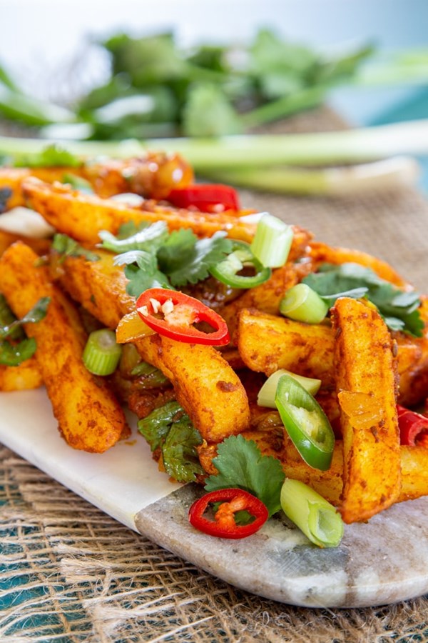 Easy masala chips