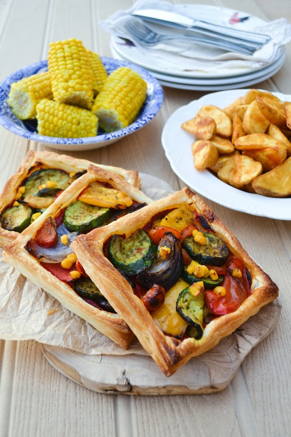 Easy Mediterranean tart