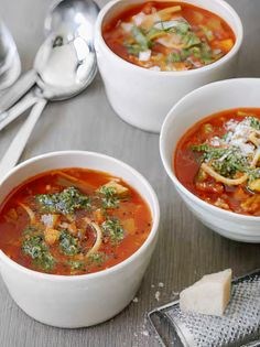 Easy minestrone soup