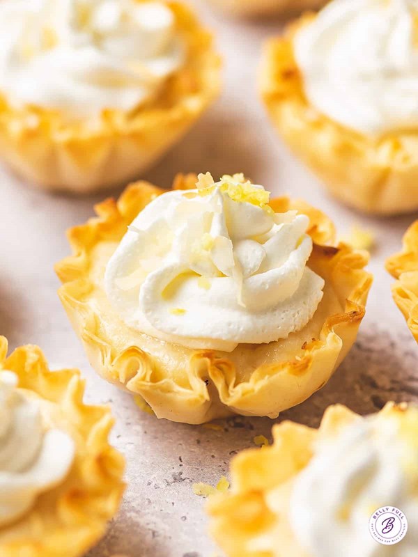 Easy mini lemon tarts