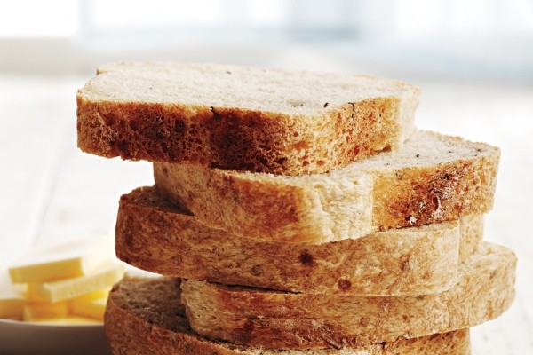 Easy no-knead white sandwich bread