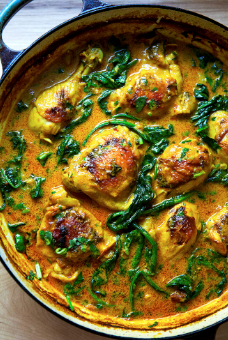Easy, one-pot coconut Thai chicken curry