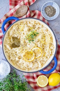 Easy one pot Greek rice