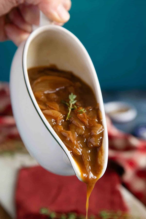 Easy onion gravy