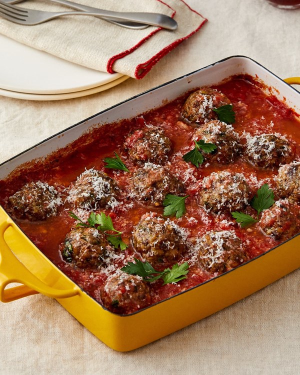 Easy ovenbaked meatballs recipe Eat Your Books