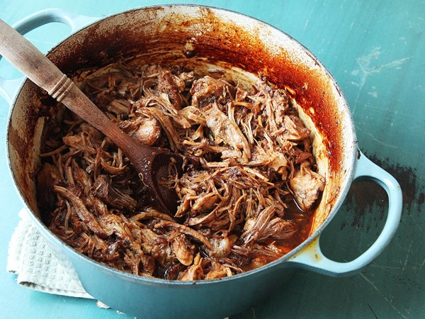 Easy oven-cooked pulled pork