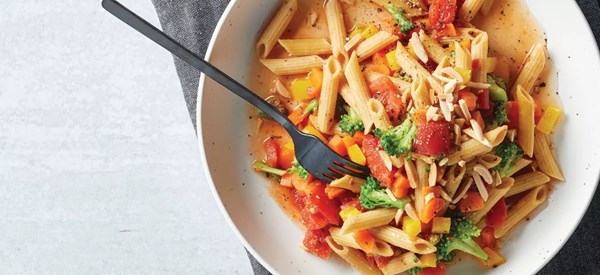 Easy pasta primavera