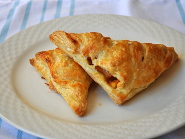 Easy peach turnovers
