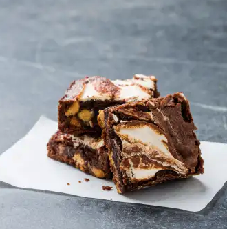 Easy peanut butter-marshmallow brownies