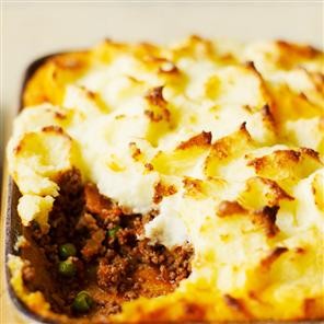 Easy-peasy cottage pie