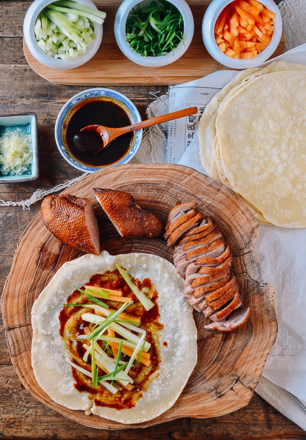 Easy Peking duck (really) with homemade Mandarin pancakes