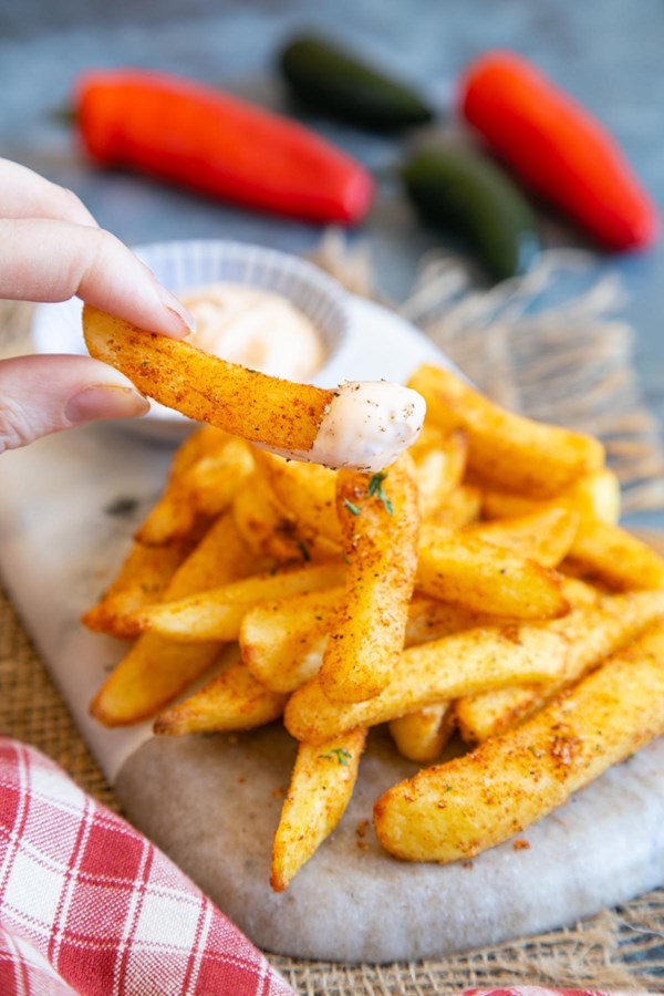 Easy peri peri fries