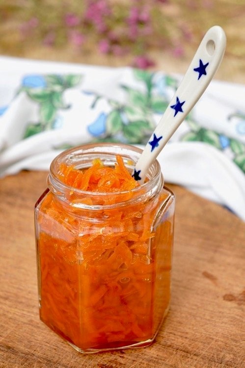 Easy Persian carrot jam (Moraba-ye-havij)