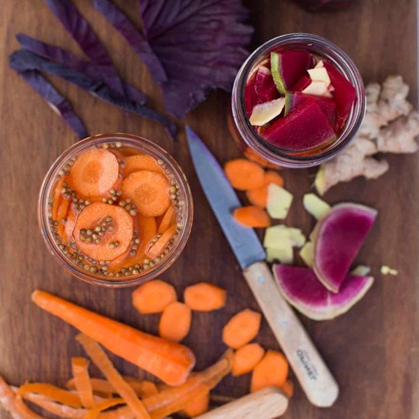 Easy pickled veg