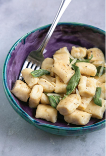Easy pillowy ricotta gnocchi