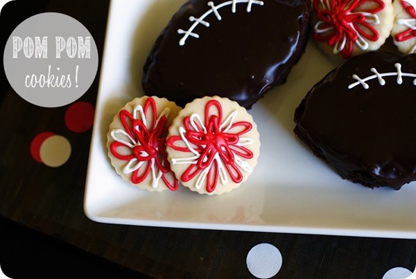 Easy pom pom cookies