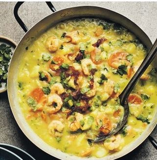 Easy prawn curry