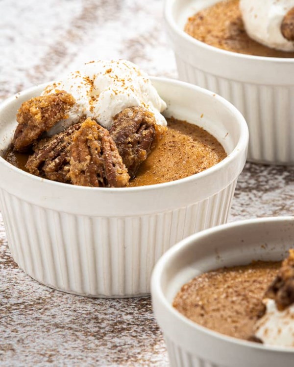 Easy pumpkin custard