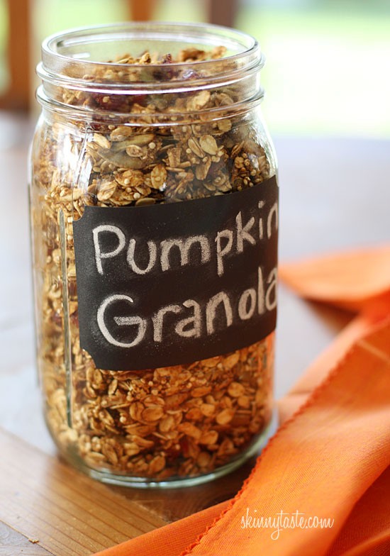 Easy pumpkin spice granola