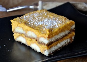 Easy pumpkin tiramisu