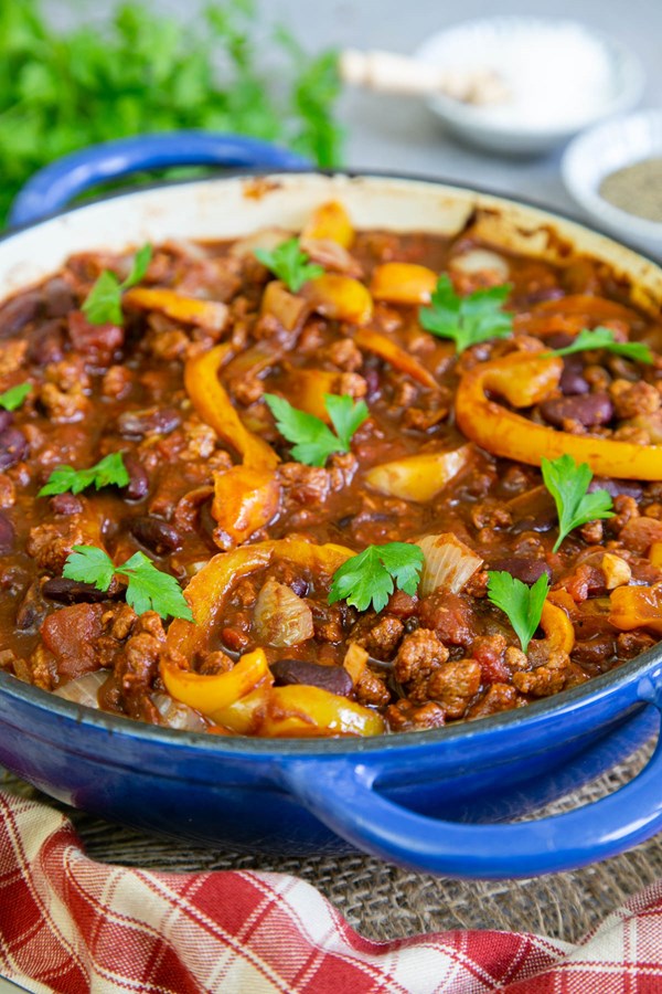 Easy quorn chilli