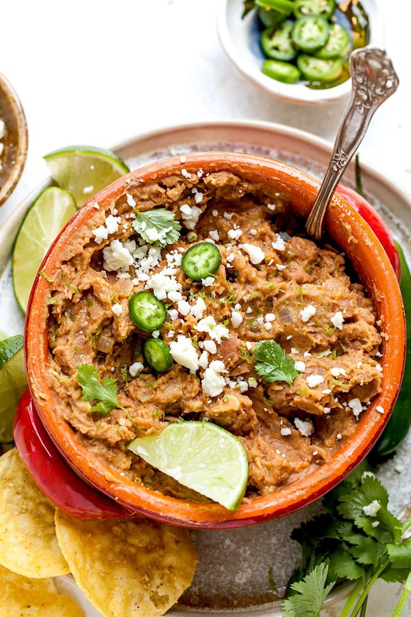 Easy refried beans