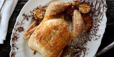 Easy roast chicken