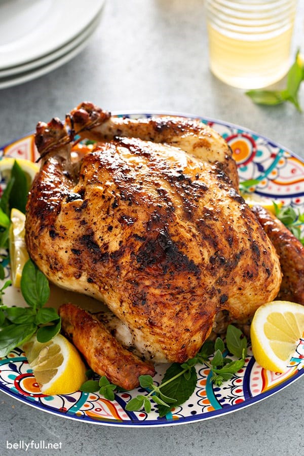 Easy roast chicken