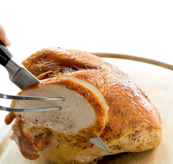 Easy roast turkey breast with orange and rosemary