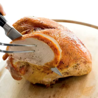 Easy roast turkey breast with orange and rosemary