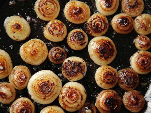 Easy roasted cipollini onions