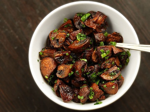 Easy roasted mushrooms