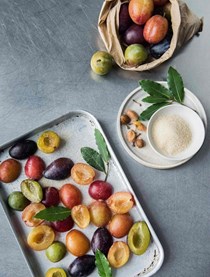 Easy roasted plum/damson jam