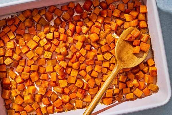 Easy roasted sweet potatoes