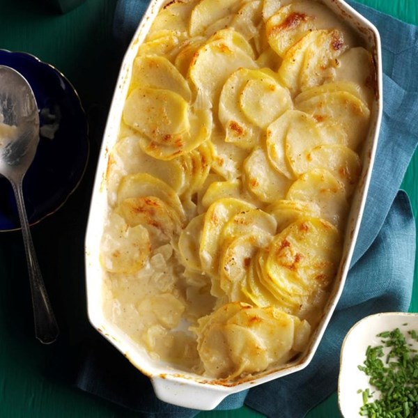 Easy scalloped potatoes